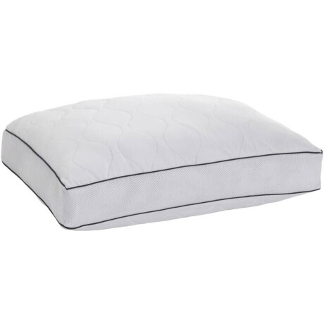 2e Halve Prijs Leen Bakker - Hoofdkussen Airwave - Ventilerend - 50x60 Cm - Synthetisch - Wit