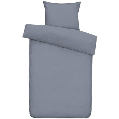 40% korting - Leen Bakker - Dekbedovertrek Lio - 240x220 Cm - Polyester - Blauw