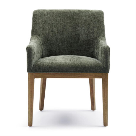 Rivièra Maison Eetkamerstoel 'Whistler' Met armleuning, Geweven stof, kleur Italian Olive