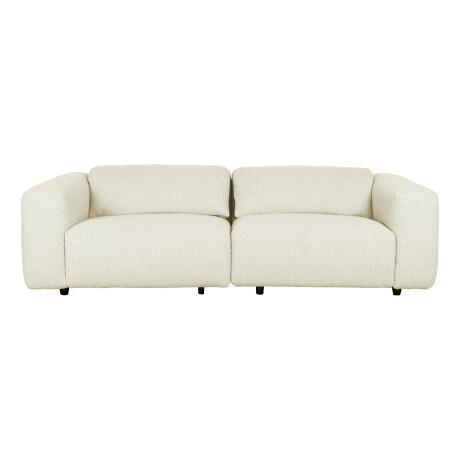 Zuiver 3-zits Bank 'Wings' Bouclé, kleur Naturel