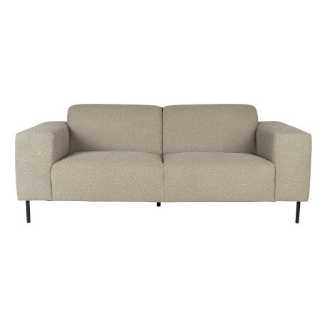 ZILT 2,5-zits Bank 'Rodolfo' Bouclé, kleur Zand