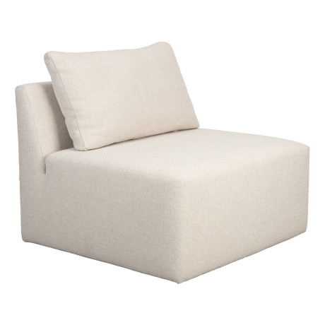 Zuiver Bank 'Prosper' 1-zits Element, kleur Zand