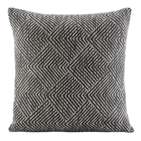 1+1 Gratis Leen Bakker - Sierkussen Shanghai - Antraciet - 45x45 Cm - Polyester - Grijs