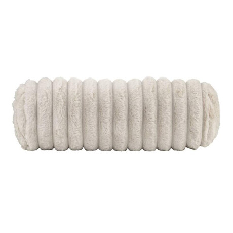 1+1 Gratis Leen Bakker - Sierkussenrol Bouke - Zand - 42xØ15 Cm - Polyester - Beige