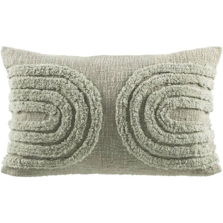 1+1 Gratis Leen Bakker - Sierkussen Mels - 40x60 Cm - Polyester/Katoen - Groen