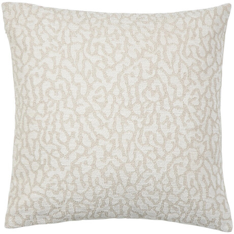 1+1 Gratis Leen Bakker - Sierkussen Lianne - 45x45 Cm - Polyester - Crème