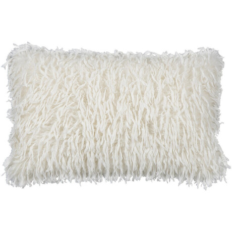 1+1 Gratis Leen Bakker - Sierkussen Jildou - Of-white - 30x50 Cm - Polyester - Wit