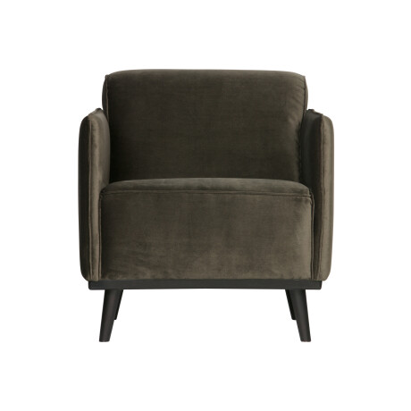 WOOOD Fauteuil 'Statement' Velvet, kleur Groen