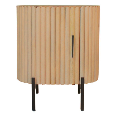 Artistiq Nachtkastje 'Bethann' Mangohout, 50 x 40cm