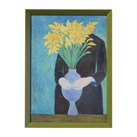 Fotolijst - groen - 13x18 cm