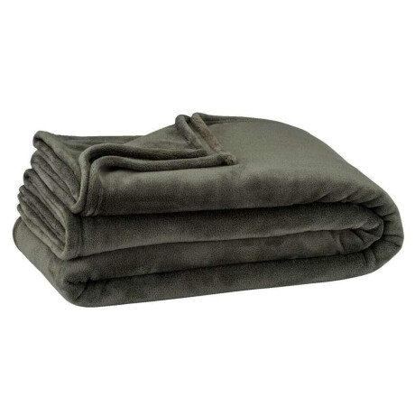 1+1 Gratis Leen Bakker - Plaid Niek XXL - Agave - 220x240 Cm - Polyester - Groen