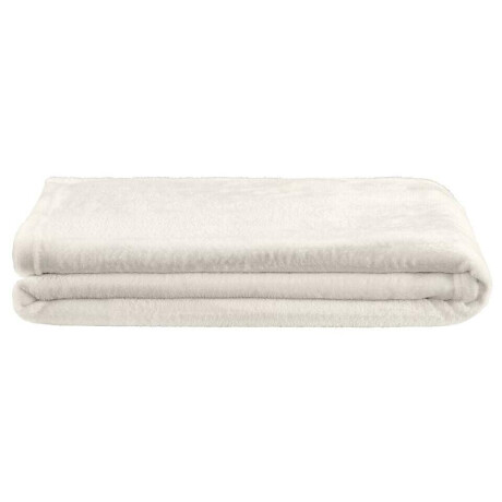 Leen Bakker - Plaid Anouk - Off-white - 150x220 Cm - Fleece/Polyester - Wit