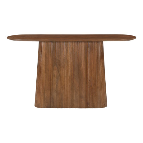Artistiq Ovale Sidetable 'Dyann' Mangohout, 140cm