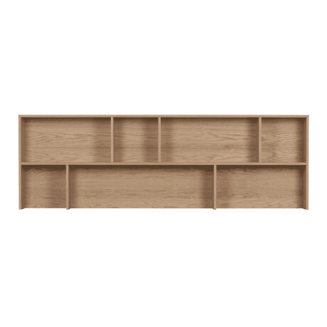 WOOOD Opzetkast 'New Gravure' t.b.v. Dressoir 'New Gravure' Eikenhout, kleur Naturel