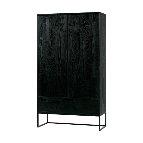 WOOOD Opbergkast 'Silas', kleur Zwart