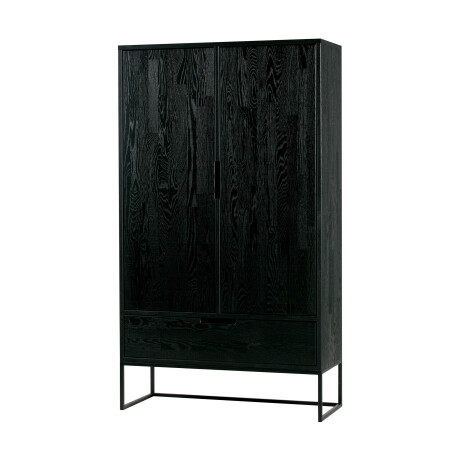 WOOOD Opbergkast 'Silas', kleur Zwart