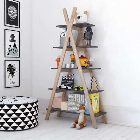 Artistiq Wandrek 'Tent' 170 x 90cm, kleur Grijs