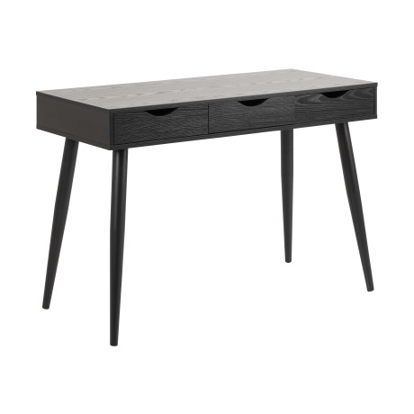 Bendt Bureau / sidetable 'Märta' 110 x 50cm, kleur Zwart