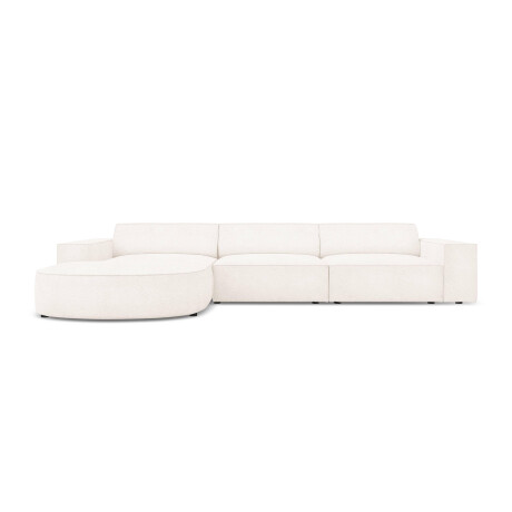 4-zits hoekbank Jodie bouclé Chaise Longue links | Micadoni Home