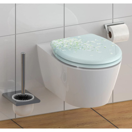 SCHÜTTE Toiletbril met soft-close quick-release FLOWER IN THE WIND