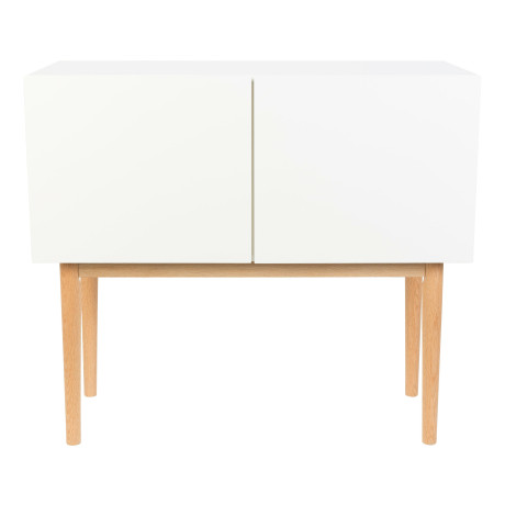 Zuiver Dressoir 'High on Wood' 90cm, kleur Glossy White