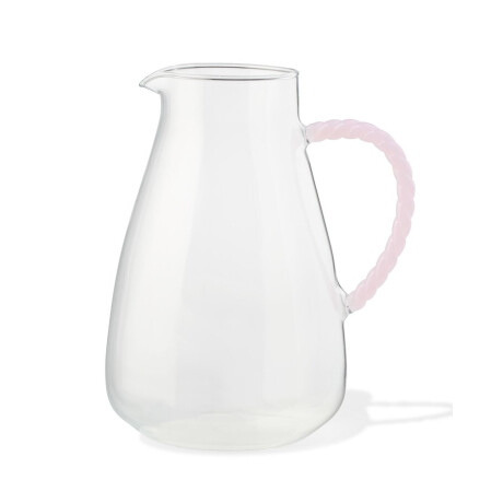 HEMA HEMA Waterkan Glas Roze