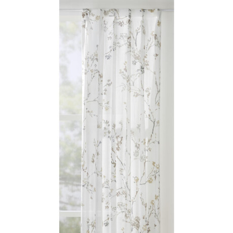 Leen Bakker - Inbetween Finesse - Greige - Linnen/Gerecycled Kunststof - Beige#Grijs - H300 Cm