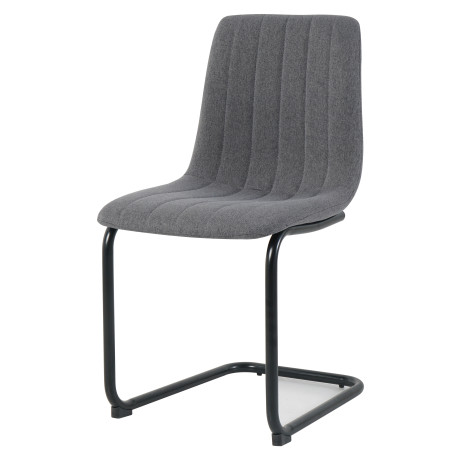 Artistiq Eetkamerstoel 'Chae' Geweven, kleur Antraciet