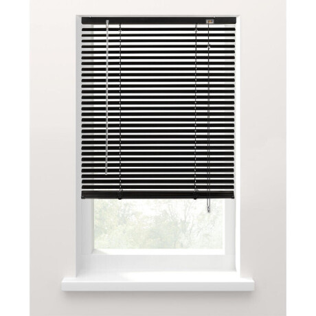 Leen Bakker - Fenstr Jaloezie 25 Mm Mat - 240x180 Cm - Aluminium - Zwart