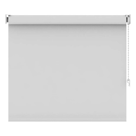 Leen Bakker - Rolgordijn Lichtdoorlatend Sneeuw - 120x160 Cm - Polyester - Wit