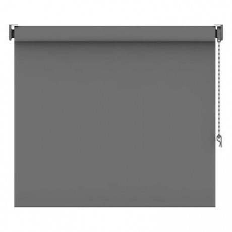 Rolgordijn verduisterend antraciet - 60x160 cm - Leen Bakker