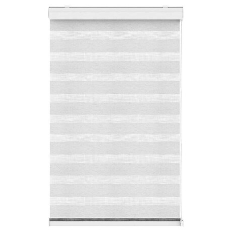 2e Halve Prijs Leen Bakker - Fenstr Duo-rolgordijn - 90x175 Cm - Polyester - Wit