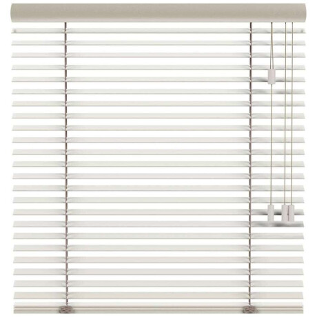 25% korting - Leen Bakker - Fenstr En Jaloezie New York 50mm - Linnen (25507) - Hout - Taupe - 120x10x10 Cm