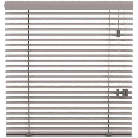 25% korting - Leen Bakker - Fenstr En Jaloezie Kopenhagen 50mm - (30012) - Hout - Taupe - 120x10x10 Cm