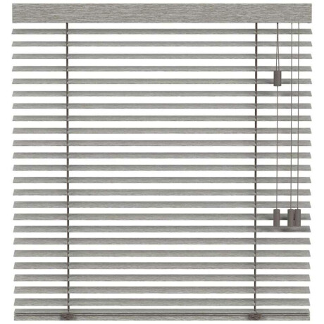 25% korting - Leen Bakker - Fenstr En Jaloezie Oslo 50mm - Eiken (20901) - Hout - Grijs - 120x10x10 Cm