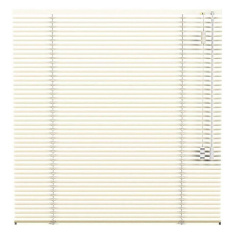 25% korting - Leen Bakker - Fenstr Jaloezie 25mm Standaard Lak - (25009) - Aluminium - Crème - 120x10x10 Cm