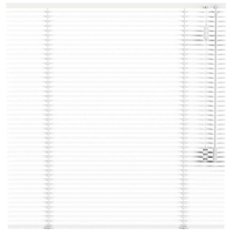 25% korting - Leen Bakker - Fenstr Jaloezie 25mm Glans - (10331) - Aluminium - Wit - 120x10x10 Cm