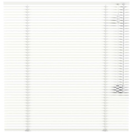 25% korting - Leen Bakker - Fenstr Jaloezie 25mm Mat - (10332) - Aluminium - Wit - 120x10x10 Cm