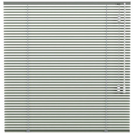 25% korting - Leen Bakker - Fenstr Jaloezie 25mm Extra Mat - Zee (50203) - Aluminium - Groen - 120x10x10 Cm