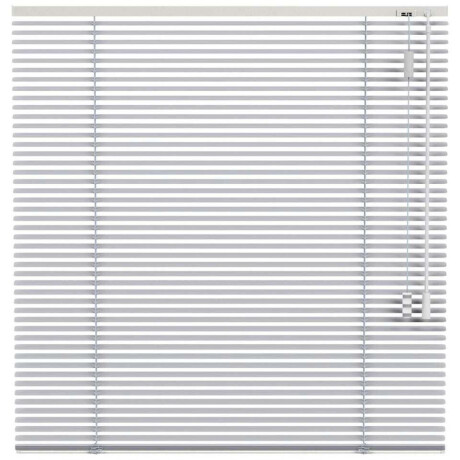 25% korting - Leen Bakker - Fenstr Jaloezie 25mm Geborsteld - Zilver (75002) - Aluminium - Zilverkleurig - 120x10x10 Cm