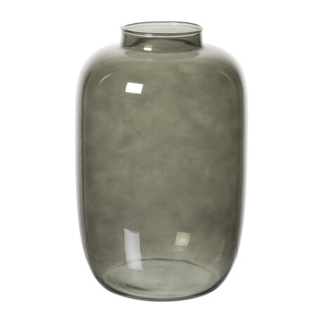 Vaas smoked middel - ø15x23 cm - zwart