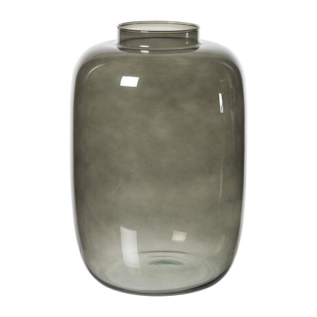 Vaas smoked mega - ø22x32 cm - zwart