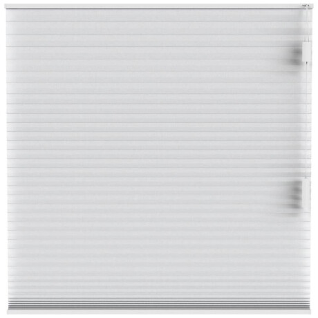 25% korting - Leen Bakker - Fenstr Plisségordijn Chicago Dubbel 25mm Lichtdoorlatend - (10011) - Polyester - Wit - 120x10x10 Cm