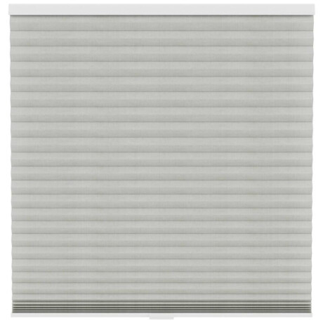 25% korting - Leen Bakker - Fenstr Plisségordijn Sidney Dubbel 45mm Transparant - Linnen (25514) - Polyester - Grijs - 120x10x10 Cm