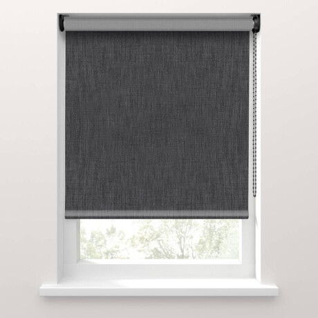 25% korting - Leen Bakker - Fenstr Rolgordijn Metz Verduisterend - Antraciet (20057) - Polyester - Grijs - 120x10x10 Cm