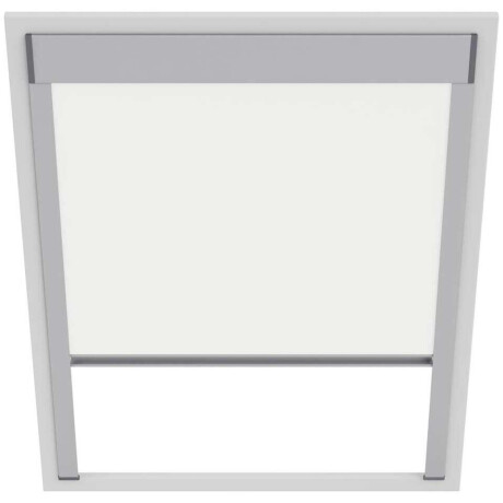 25% korting - Leen Bakker - Fenstr Dakraamrolgordijn Hamburg Verduisterend - (10311) - Polyester - Wit - 100x10x10 Cm