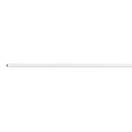Leen Bakker - Gordijnroede 150cm Metaal - Ø13mm (1208944) - Staal - Wit