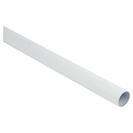 Leen Bakker - Gordijnroede 240cm - - Ø28mm (2016369) - Metaal - Wit