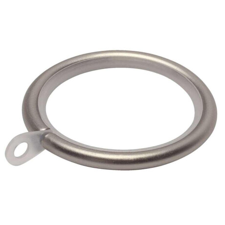 Leen Bakker - 10 Ringen + Inlage Ø28mm - Rvs - Metaal - Zilverkleurig