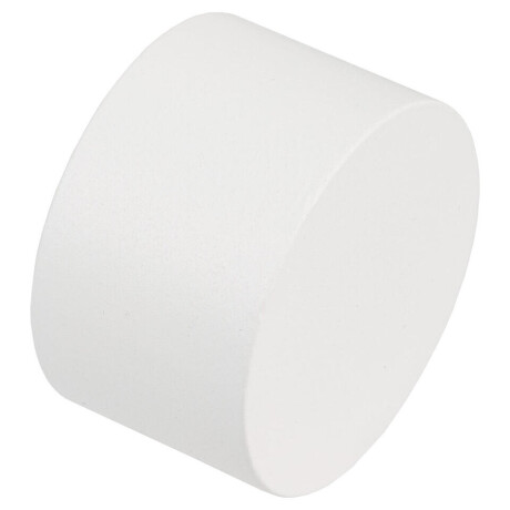 Leen Bakker - Eindknop Gordijnroede - Ø28 Mm - S/2 (2016375) - Metaal - Wit